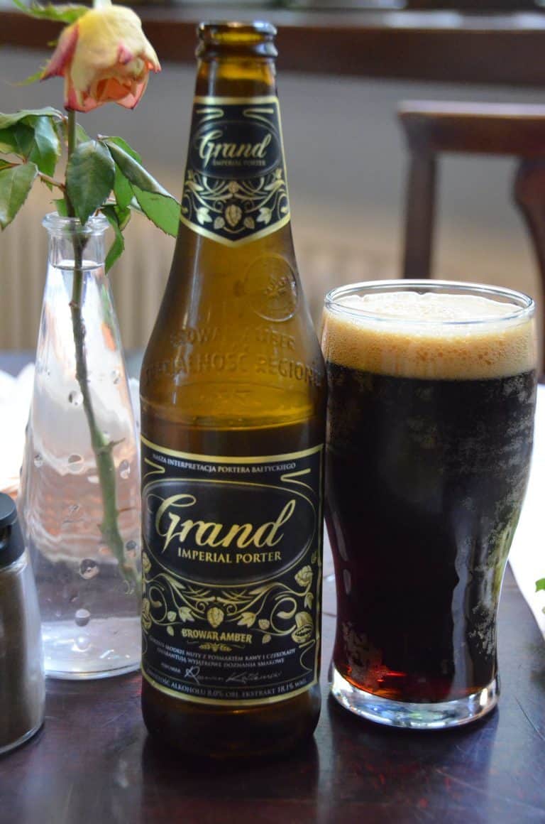 Poland, Gdansk – black beer, Aug.2016 (Gdansk)