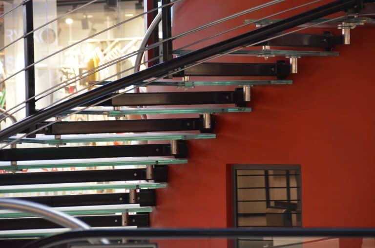 Poland, Gdansk – staircase in shopping centre, Aug.2016 (Gdansk)