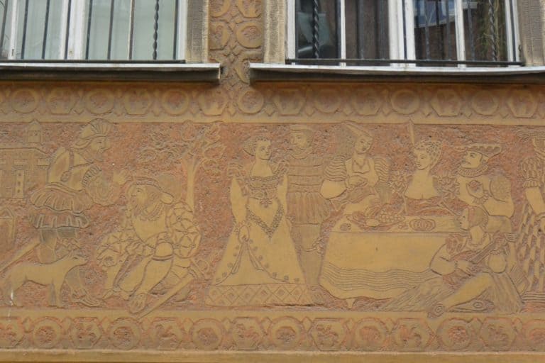 Strada Lunga – muro di un edificio, Ott.2015 (Danzica)