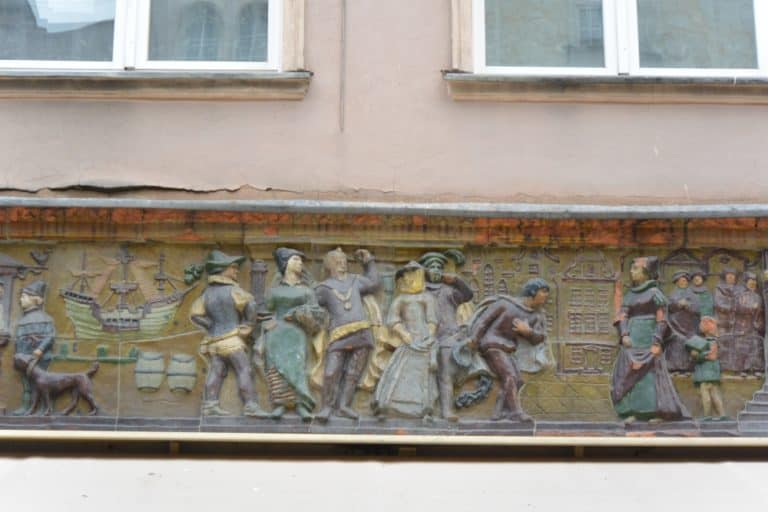 Strada Lunga – sculture sul muro, Ott.2015 (Danzica)