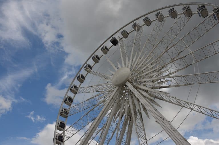 Poland, Gdansk – big wheel, Aug.2016 (Gdansk)