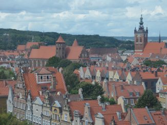 Poland, Gdansk - view of the town, Aug.2016