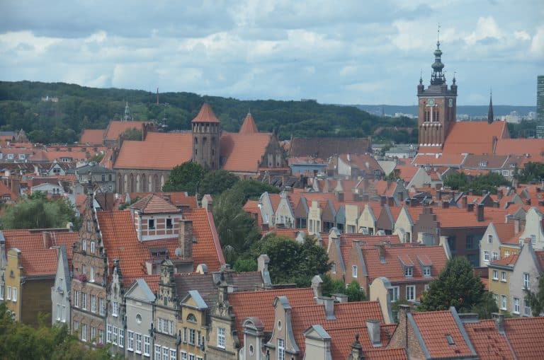 Poland, Gdansk – view of the town, Aug.2016 (Gdansk)