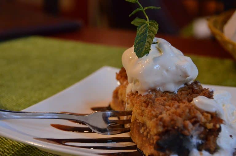 Poland, Gdansk – Red Inn restaurant, dessert, Aug.2016 (Gdansk)