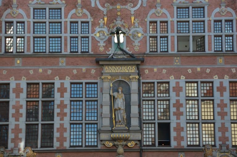 Poland, Gdansk – grand building, Aug.2016 (Gdansk)