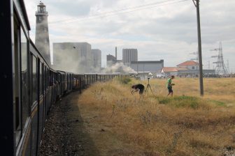 イングランド、ダンジェネス―機関車 2016年8月