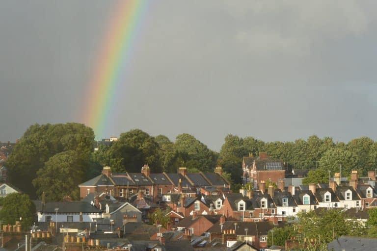 England, Exeter – rainbow, Aug.2016 (Exeter)