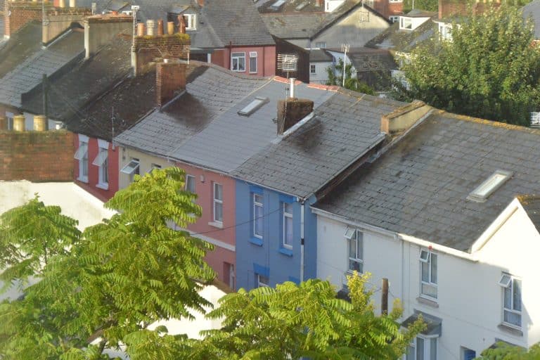 England, Exeter – houses, Aug.2016 (Exeter)