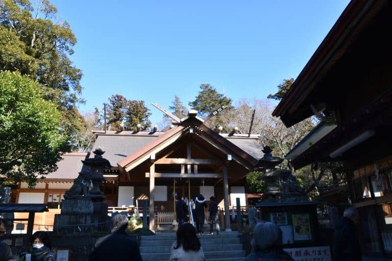 Kashiwa Shimmei-sha – shrine, Jan.2018 (Chiba)