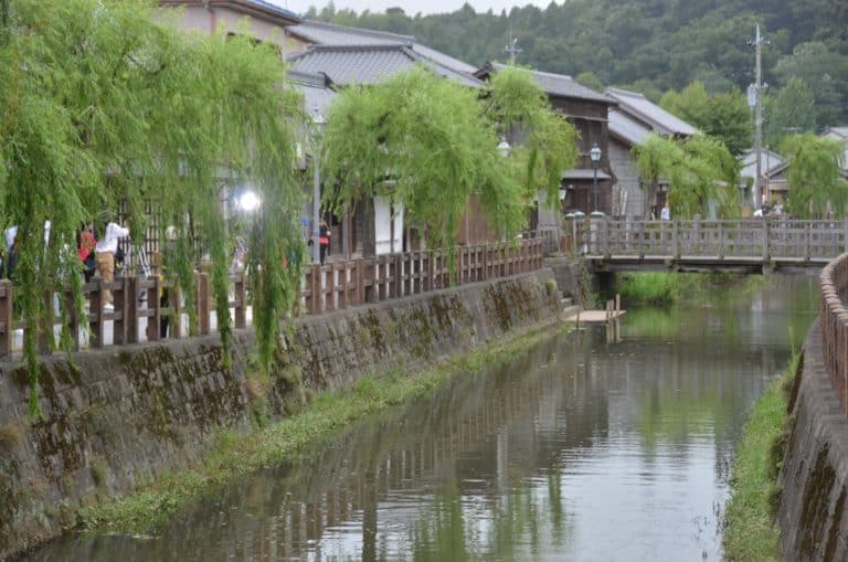 Nella prefettura di Chiba, passeggiare per Sawara