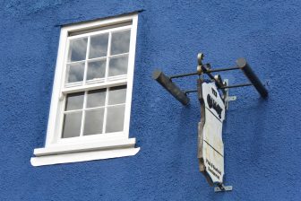 England, Topsham – restaurant, squid dish, Aug.2016