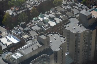 ボストン－高層ビルと街灯 2016年10月