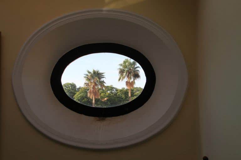 Jerez de la Frontera, Alcazar – through the window, Nov.2016 (Andalucía) (Jerez de la Frontera)