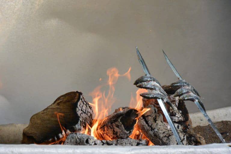 Jerez de la Frontera – grilled fish, Nov.2016 (Andalucía) (Jerez de la Frontera)