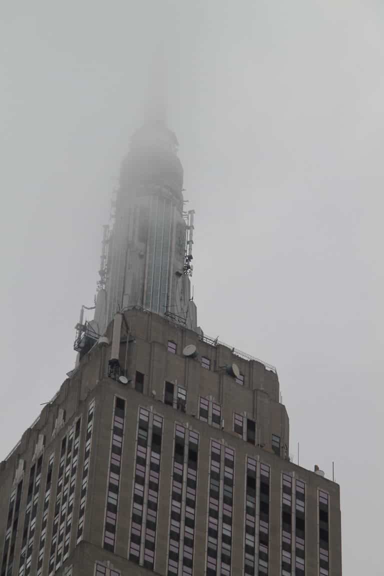 New York, Empire State Building – in the cloud, Sept.2016 (Nueva York)