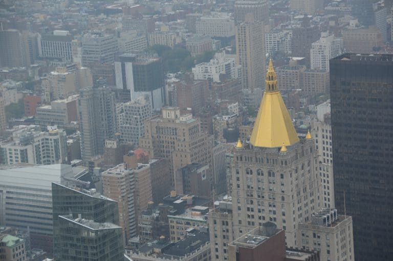 New York, Empire State Building – gold roof, Sept.2016 (Nueva York)
