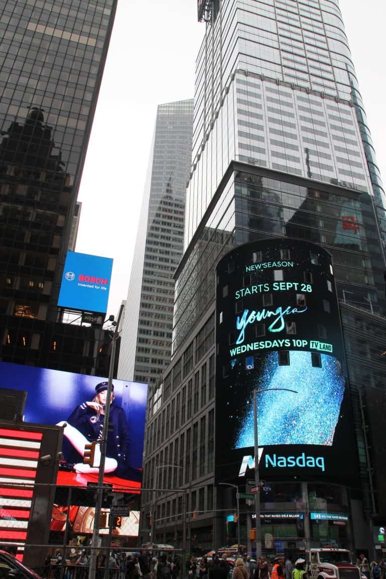 New York, Times Square – Nasdaq, Sept.2016 (Nueva York)