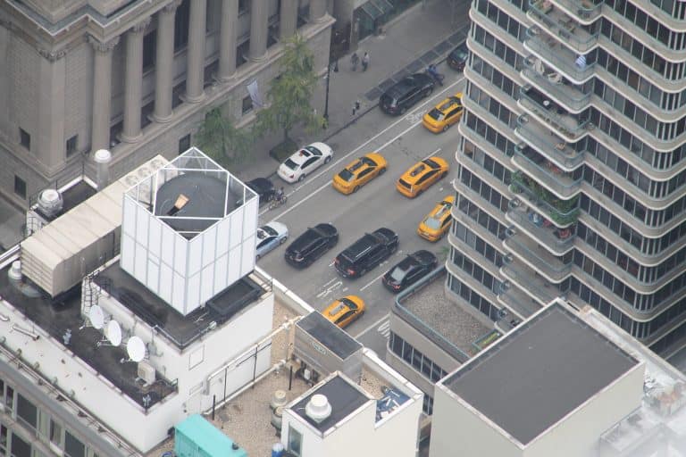 New York, Empire State Building – taxis, Sept.2016 (Nueva York)