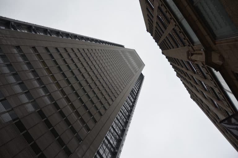 New York – look up the skyscrapers, Sept.2016 (Nueva York)