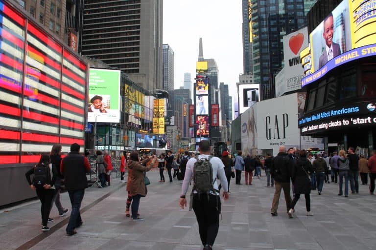 New York, Times Square – people, Sept.2016 (Nueva York)