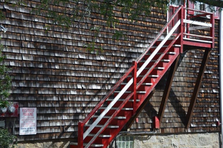 Rockport – red stairs, Oct.2016 (Rockport)