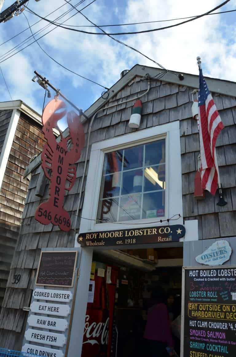 Rockport – outside the restaurant, Oct.2016 (Rockport)