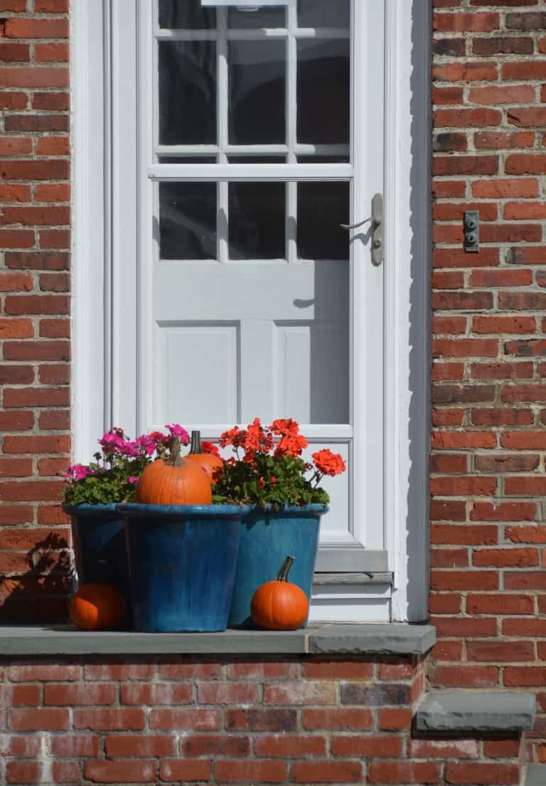 Rockport – door and pumpkin, Oct.2016 (Rockport)