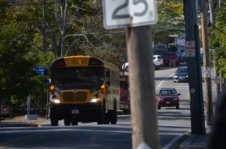 Rockport – school bus, Oct.2016 (Rockport)