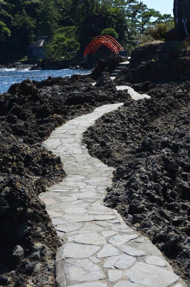 Sado Island, Yajima Kyojima – path, Aug.2016 (Sado Island)