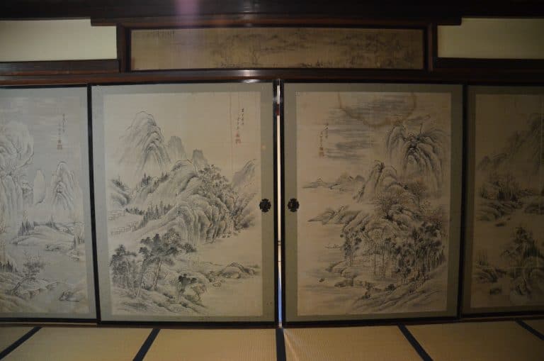 Sado Island, Shukunegi – house of Seikuro, paper sliding doors, Aug.2016 (Sado Island)