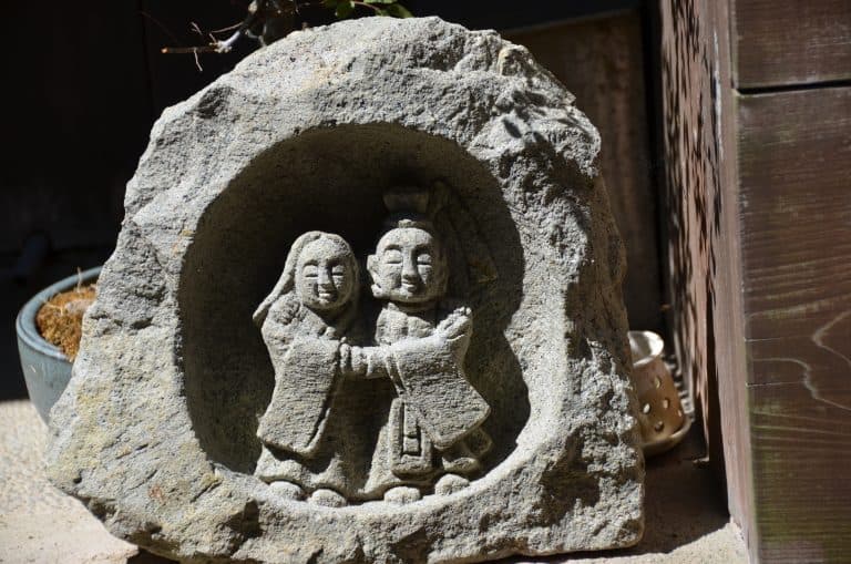 Sado Island, Shukunegi – statue, Aug.2016 (Sado Island)