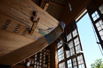 Sado Island, Shukunegi – house of Seikuro, paper sliding doors, Aug.2016