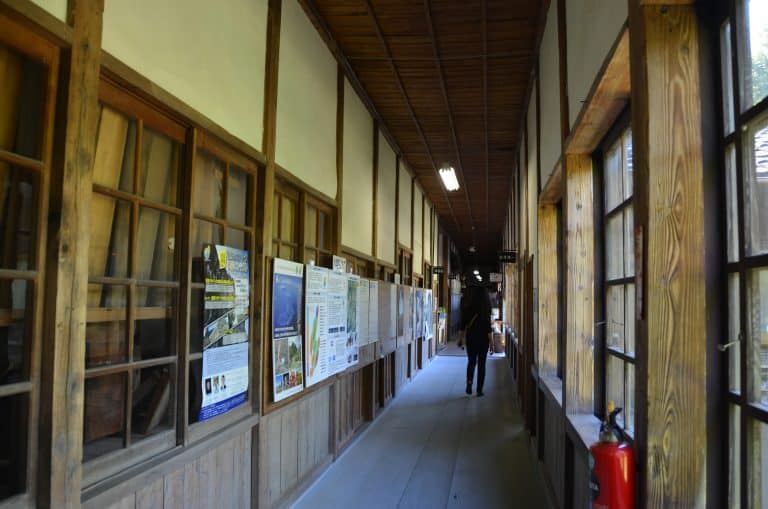 Sado Island, Ogi Folk Museum – corridor, Aug.2016 (Sado Island)