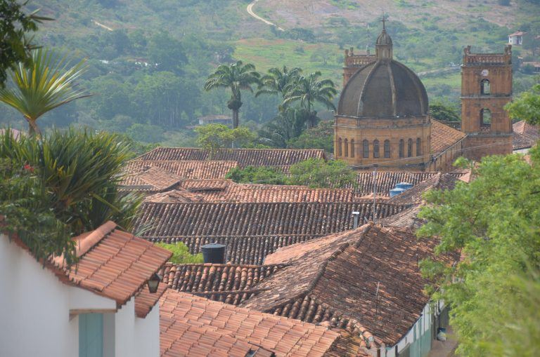 Barichara – dome of the church, Dec.2016 (Barichara)