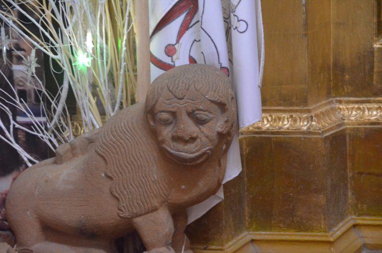Barichara – statue in the church, Dec.2016 (Barichara)