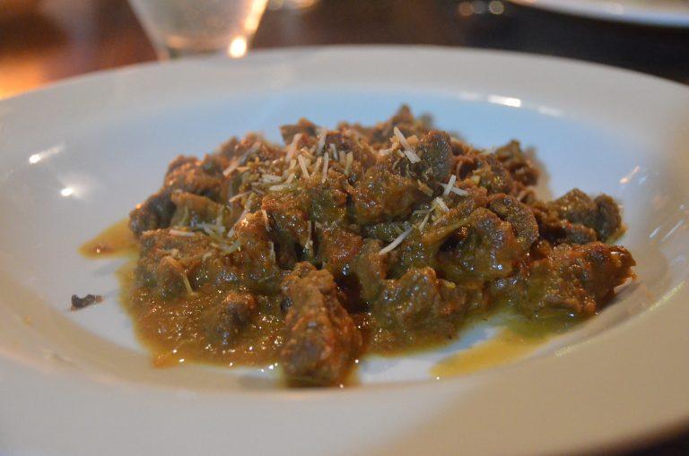 Barichara – goat meat with coconut sauce, Dec.2016 (Barichara)