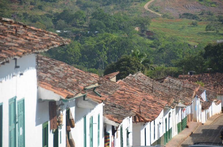 Barichara – roofs and view, Dec.2016 (Barichara)