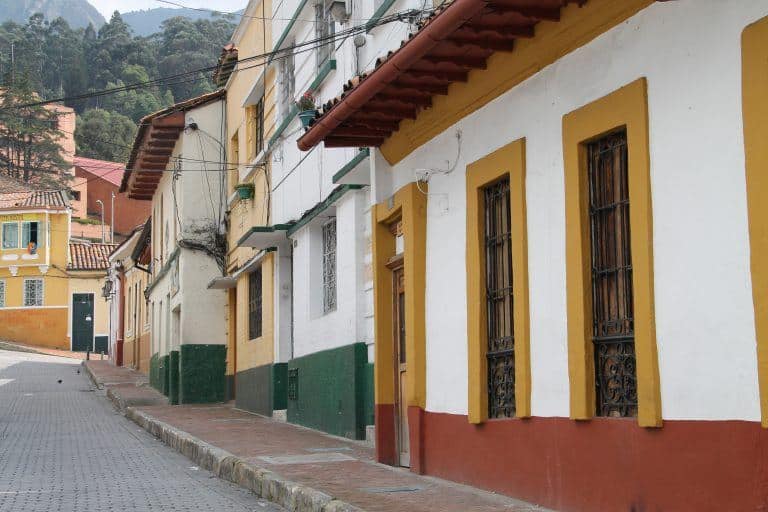 Bogota, La Candelaria – street, Dec.2016 (Bogota)