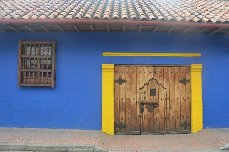 Bogota, La Candelaria – blue, Dec.2016 (Bogota)