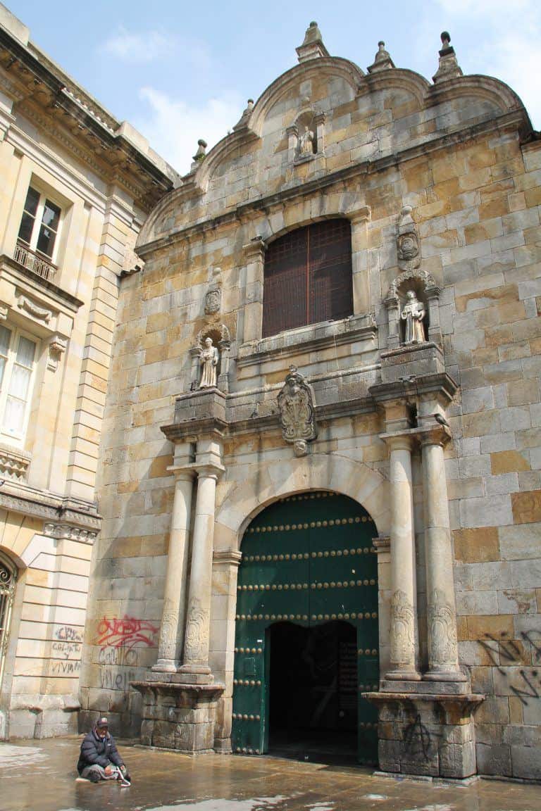 Bogota – historical church, Dec.2016 (Bogotá)