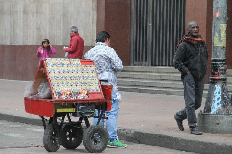 Bogota – lottery vondor, Dec.2016 (Bogotá)