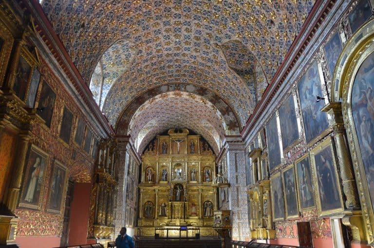 three churches in Bogotà