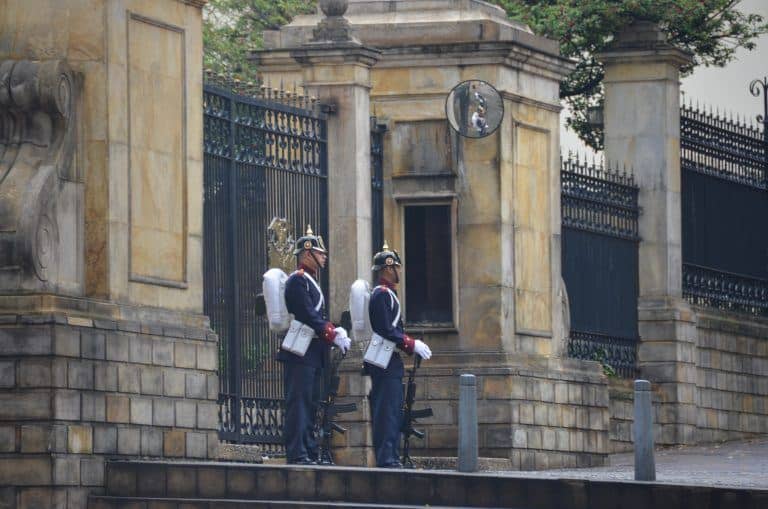 Bogota – security, Dec.2016 (Bogota)