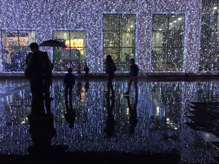 Bogota, Usaquen – decoration and people, Dec.2016 (Bogota)
