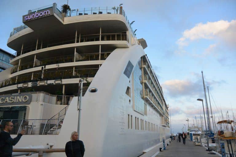 the hotel in a super yacht