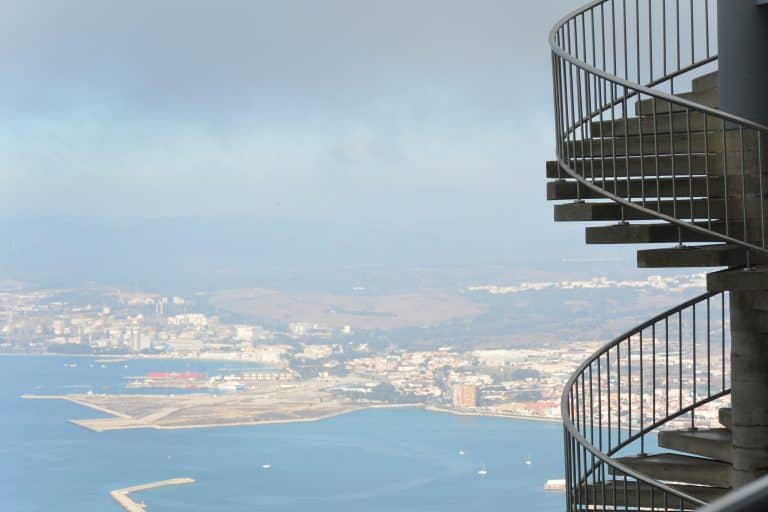 Gibraltar, Rock – spiral stairs. Nov.2016