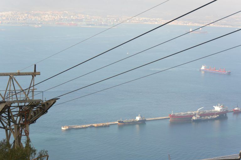 Gibraltar, Rock – cables. Nov.2016