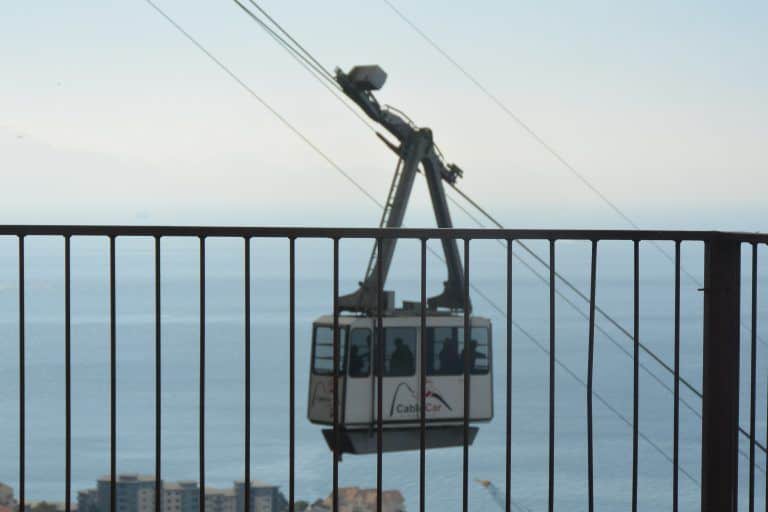Gibraltar, Rock – cable car. Nov.2016