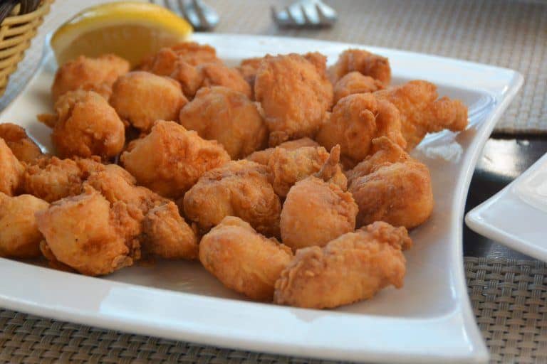 Gibraltar, restaurant – fried rock salmon, Nov.2016