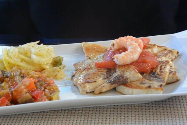 Gibraltar, restaurant – swordfish, Nov.2016